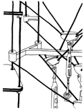 STRETCHED WIRE SHELVES